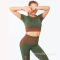 Abbigliamento sportivo in esecuzione activewear yoga set
